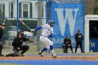 Baseball vs Nichols  Wheaton College Baseball vs Nichols College. - Photo By: KEITH NORDSTROM : Wheaton, baseball